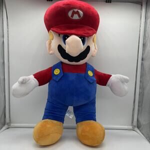 Nintendo Super Mario Stuffed Animal Plush 18” Toy Great!